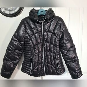 Women's Black Quilted Jacket